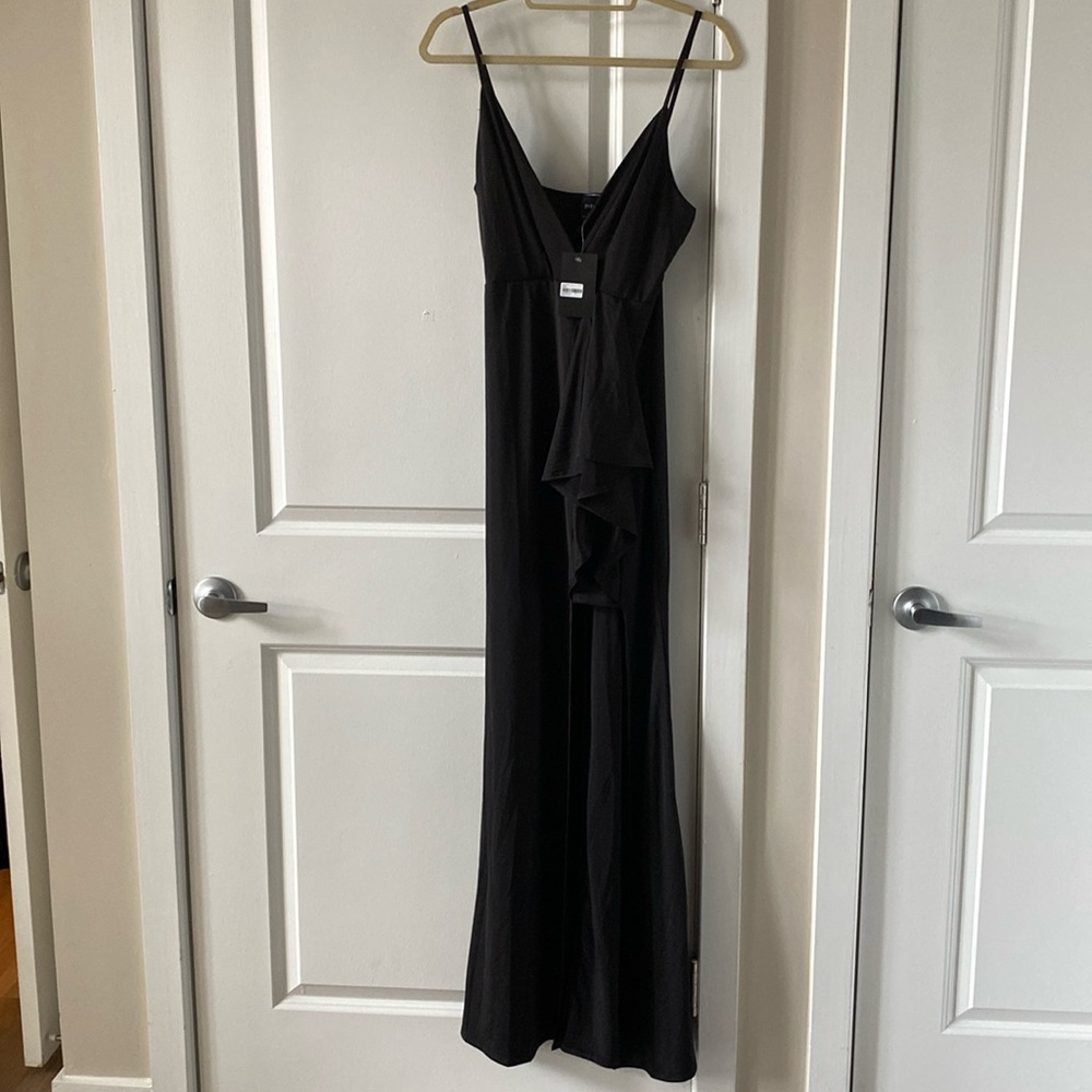 Privy Knit Slit Dress